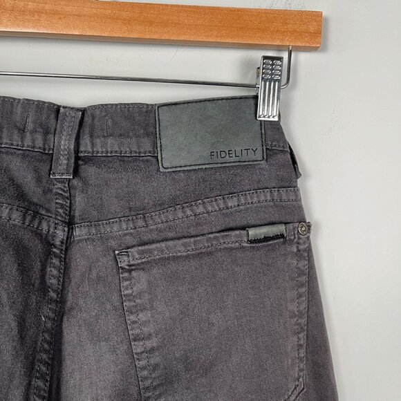 Fidelity Jeans Lot of 2 Mens Sz. 34 Gray Blue Havana Twill Made in USA Pants - Picture 7 of 11